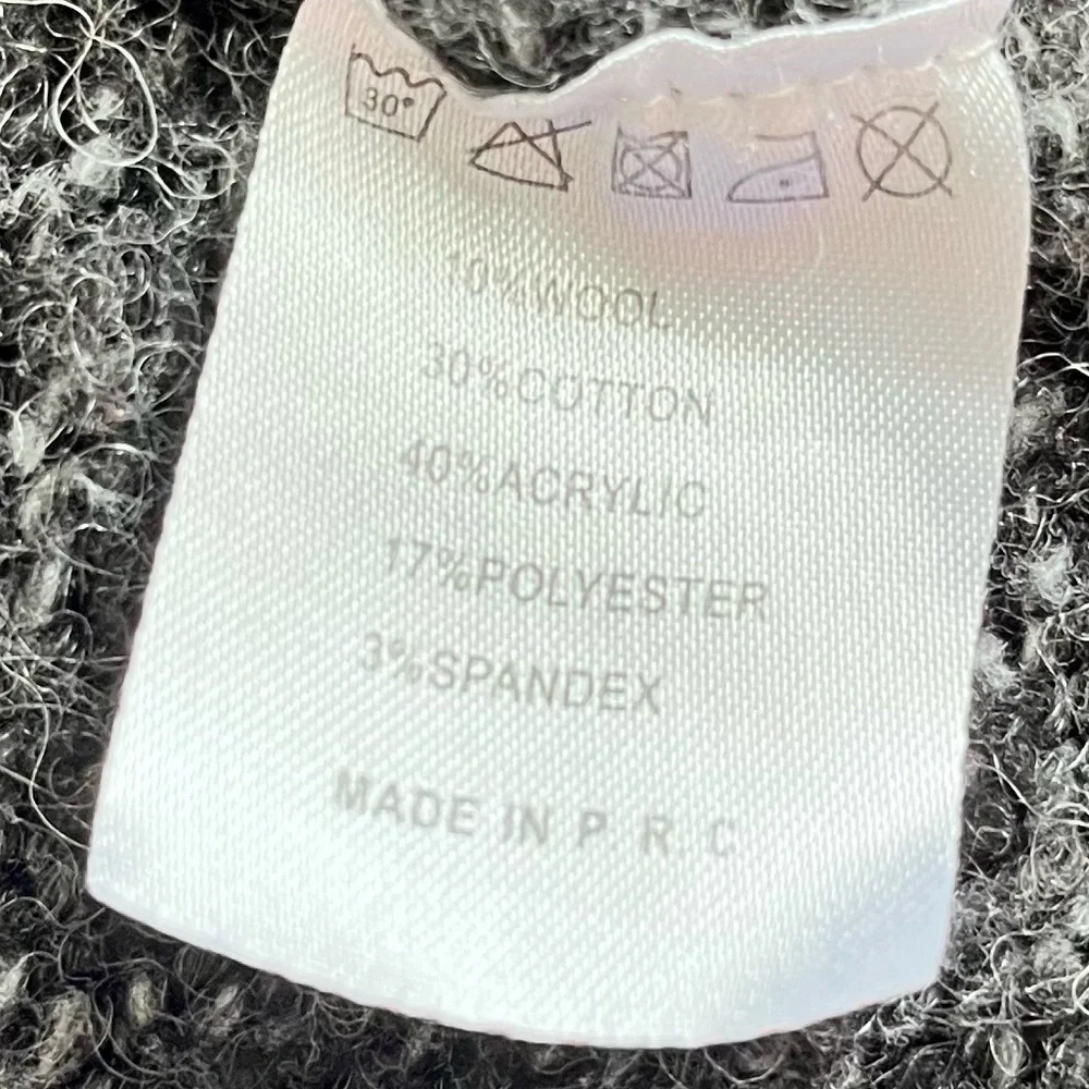 Brandy Melville vintage Oversized Wool Hooded Cardigan